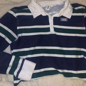 Colorful striped croptop